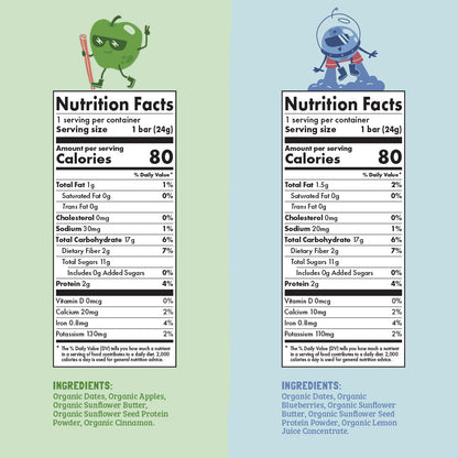 Skout Organic Small Batch Kids Fruit Bar Variety Pack