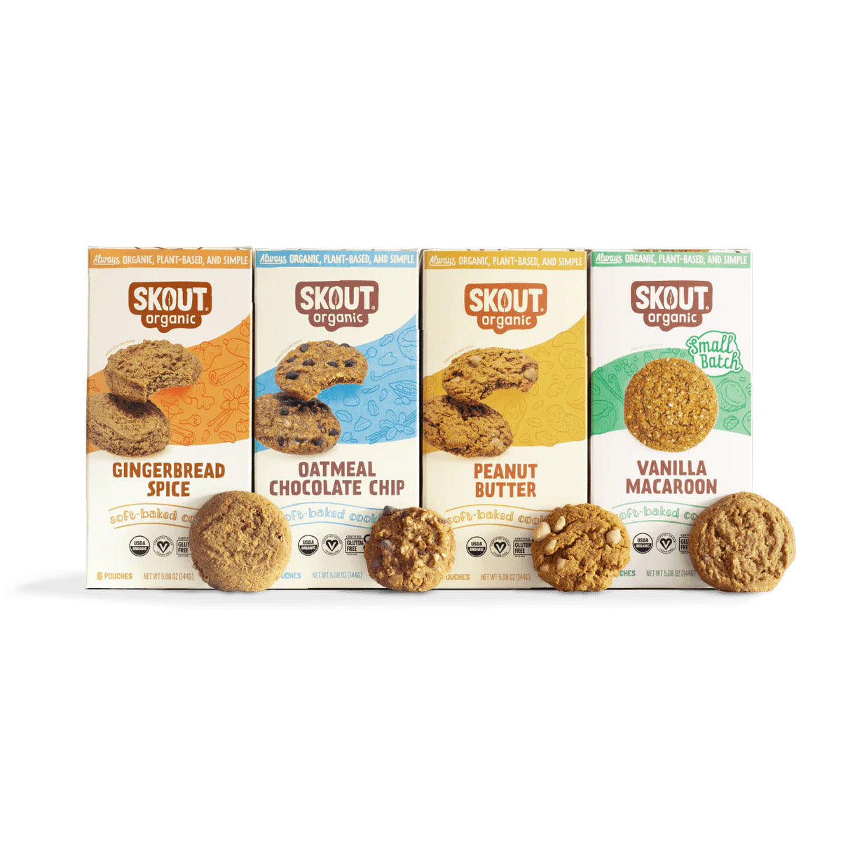 Skout Organic Small Batch Soft Baked Cookie Variety Pack