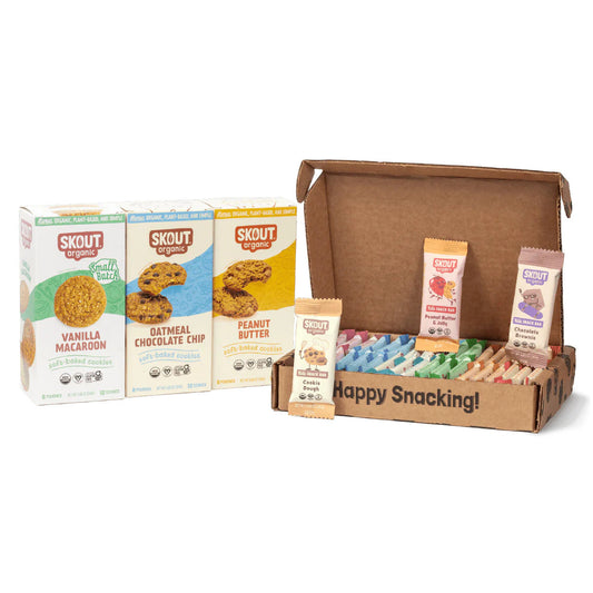 Skout Organic Soft Baked Cookie and Kids Bar Bundle