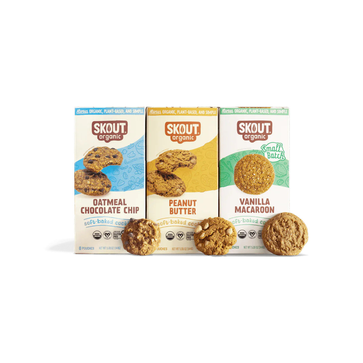 Skout Organic Soft Baked Cookie and Kids Bar Bundle