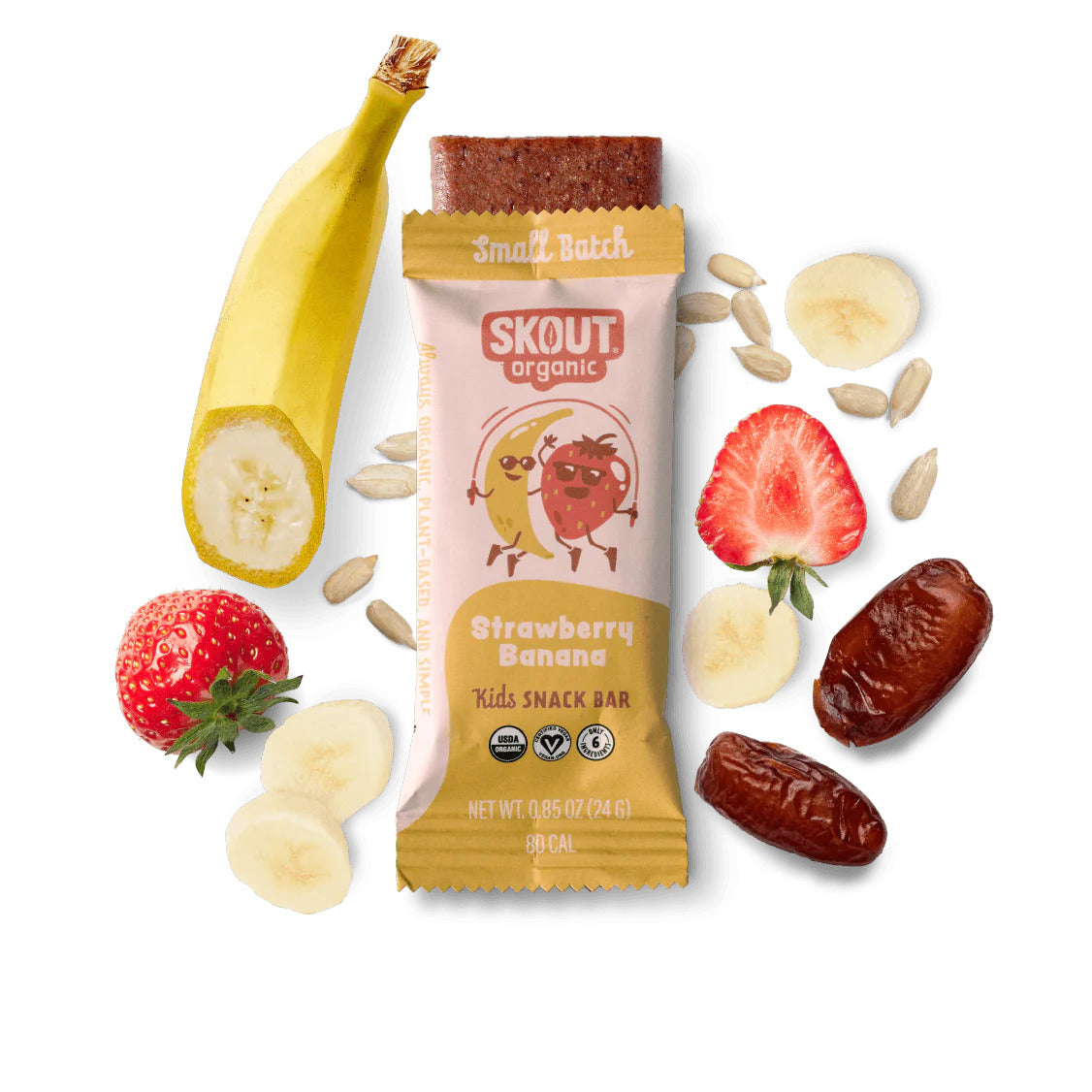 Skout Organic Strawberry Banana Kids Bar