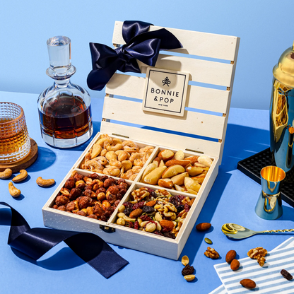 Bonnie and Pop 4 Section Savory Snack Crate