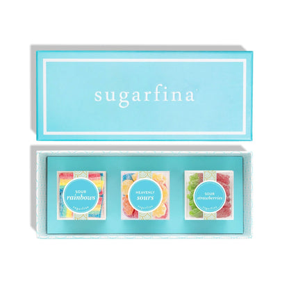 Sugarfina Sour Candy 3 Piece Candy Bento Box