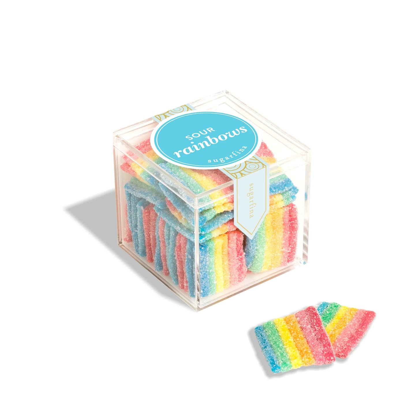 Sugarfina Sour Rainbows - Small Candy Cube (x4)