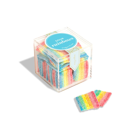 Sugarfina Sour Rainbows - Small Candy Cube (x4)