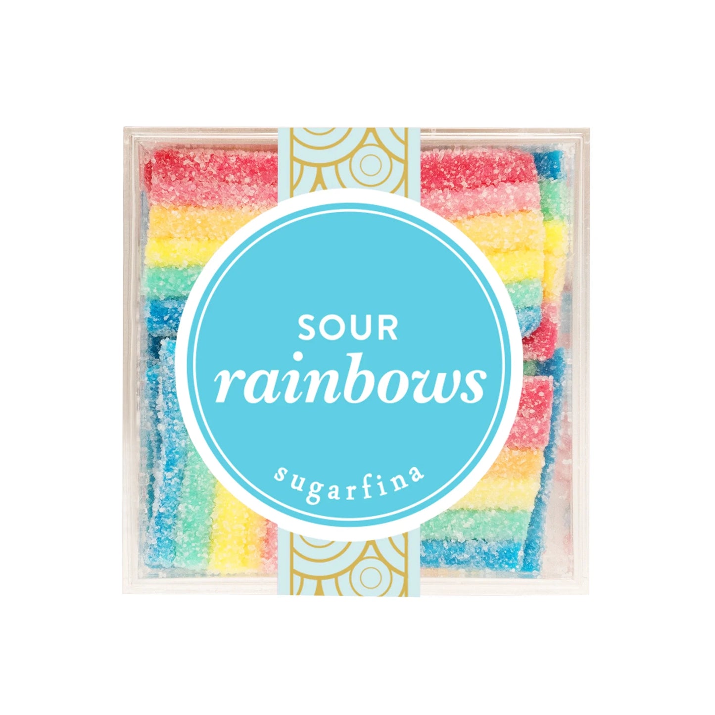 Sugarfina Sour Rainbows - Small Candy Cube (x4)