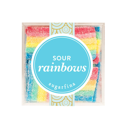 Sugarfina Sour Rainbows - Small Candy Cube (x4)
