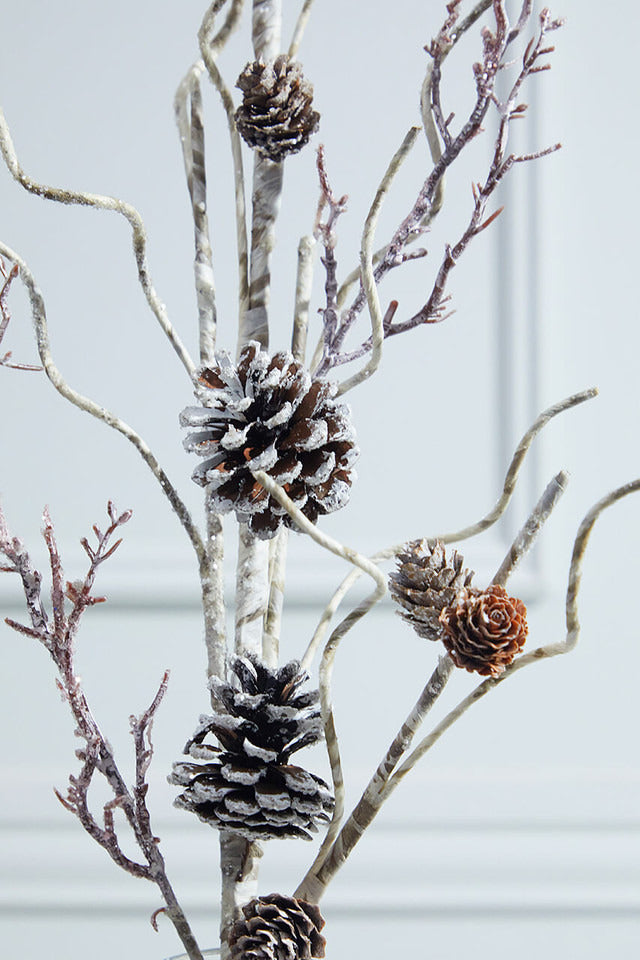 Decorator's Warehouse 32” Iced Birch Cone Stem