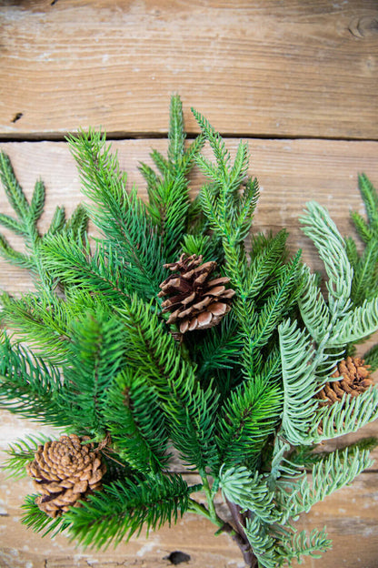 Decorator's Warehouse 24” Real Touch Norfolk Spruce Juniper Spray