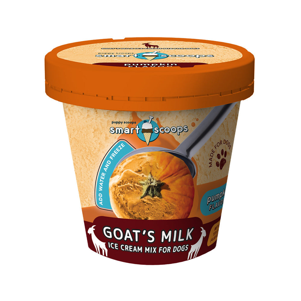 Puppy Cake Smart Scoops Goat's Milk Ice Cream Mix - Pumpkin