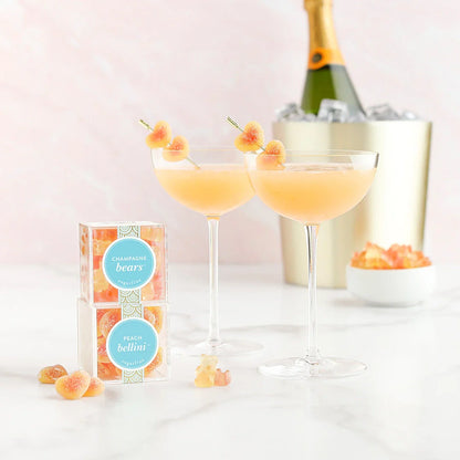 Sugarfina Peach Bellini - Small Candy Cube (x4)