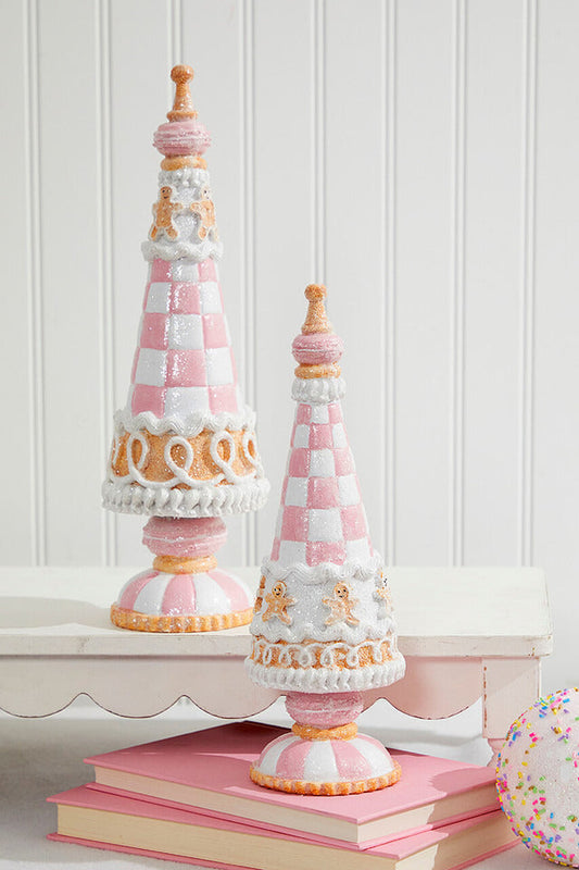 Decorator's Warehouse Sweets Gingerbread Tree - Set of 2