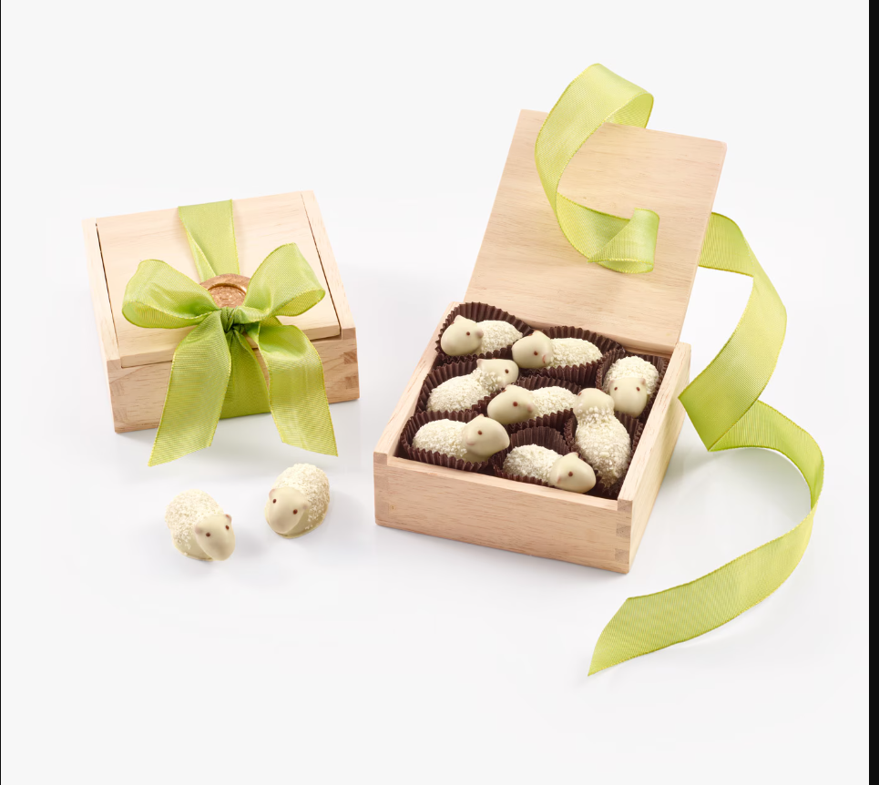 L.A. Burdick Chocolates Chocolate Lambs