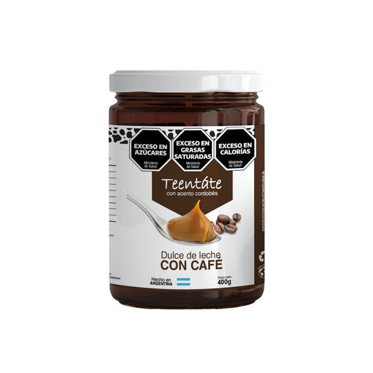 Pampa Direct Teentáte Dulce de Leche with Coffee Flavor, 400 g / 14.1 oz
