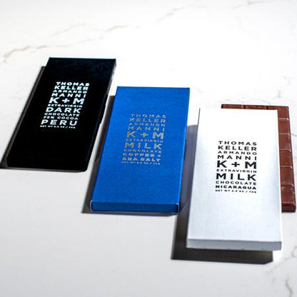 Dorothy Lane Keller K + M Extra Virgin Chocolate Sampler - 3 Pack