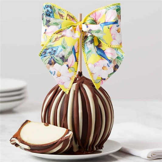 Mrs Prindables Peacock Jumbo Caramel Apple