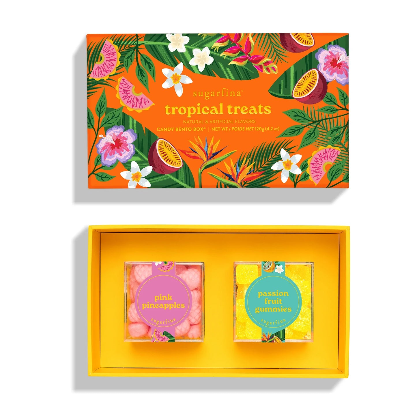 Sugarfina Tropical Treats 2 Piece Candy Bento Box (x3)