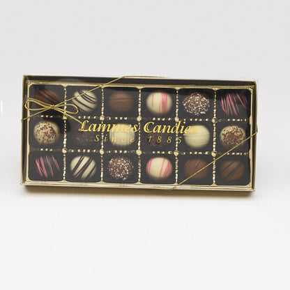 Lammes Candies Chocolate Truffles, 18 Piece