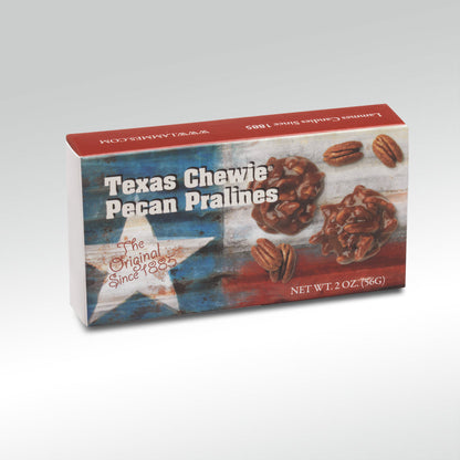 Lammes Candies 2 Piece Texas Flag Praline Box
