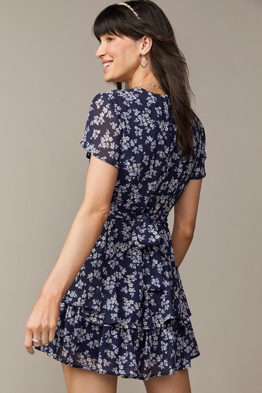 Francesca's Luvenia Floral Romper (x2)