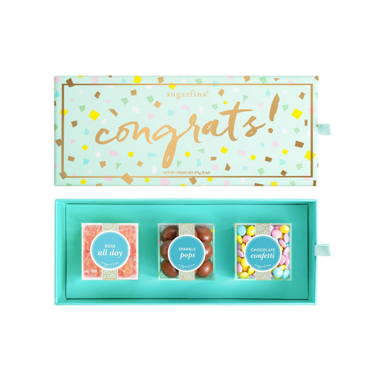 Sugarfina Congrats 3 Piece Candy Bento Box (x2)