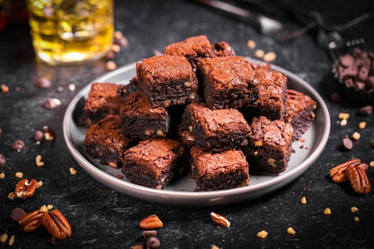 Dorothy Lane Killer Brownie Whiskey Pecan Brownie Bites - 8 Count (x3)