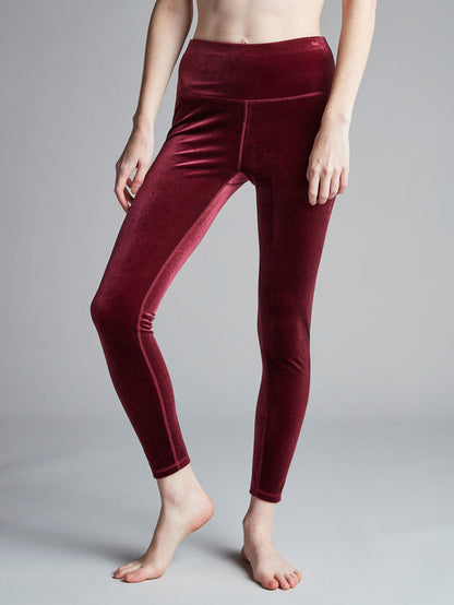 Kalon Clothing Women's Velvet Leggings