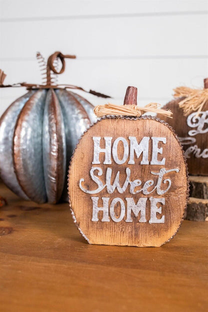 Decorator's Warehouse 8” Tabletop Harvest Pumpkin