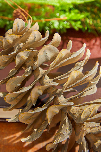 Decorator's Warehouse8” Plastic Sequoia Pinecone with Wire Ornament