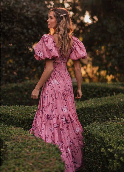JessaKae Luna Dress - Pink Floral