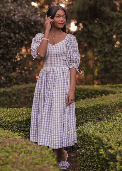 JessaKae Bonnet Dress - Purple