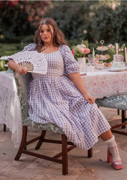 JessaKae Bonnet Dress - Purple