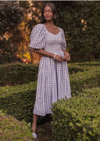 JessaKae Bonnet Dress - Purple