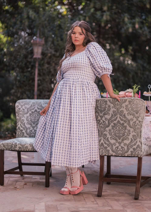JessaKae Bonnet Dress - Purple