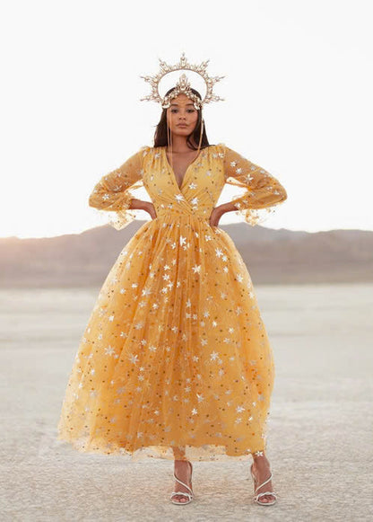 JessaKae Celestia Dress - Sun Gold