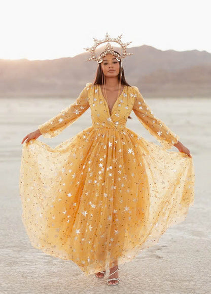 JessaKae Celestia Dress - Sun Gold