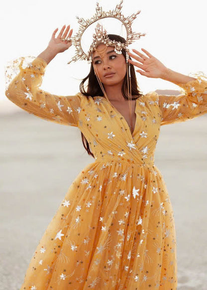 JessaKae Celestia Dress - Sun Gold